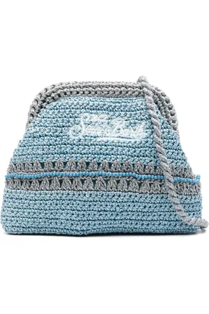 MC2 SAINT BARTH Logo-embroidered cross body bag