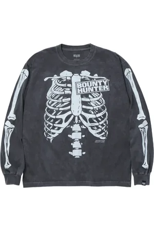 NEIGHBORHOOD X Bounty Hunter skeleton-print T-shirt