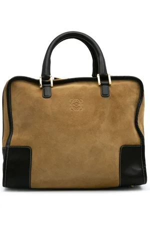 Loewe 2003 Suede Amazona 32 handbag