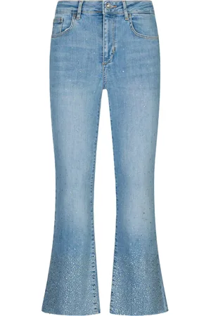 Liu Jo Flared jeans with rhinestones