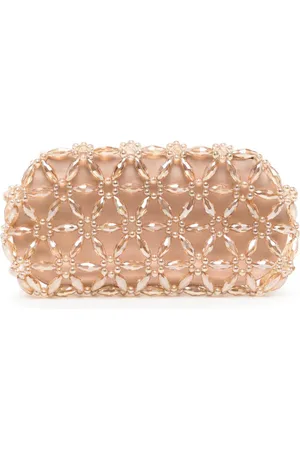 0711 Tebea bead-embellished clutch bag