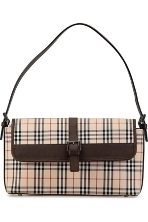 Burberry 2000-2017 House Check Canvas shoulder bag
