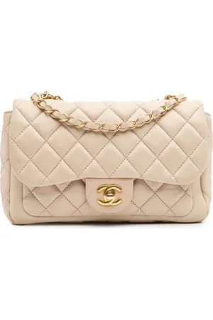 CHANEL 2013-2014 Medium Quilted Lambskin Now and Forever Flap shoulder bag