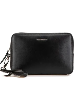 Burberry 2000-2017 Leather Double Zip Wristlet clutch bag
