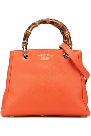 Gucci 2000-2015 Small Calfskin Bamboo Shopper satchel