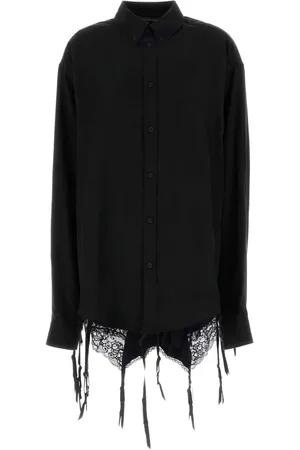 Balenciaga Lace-trim shirt