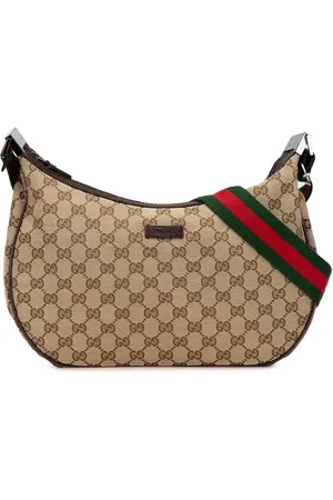 Gucci 2000-2015 GG Canvas Web crossbody bag