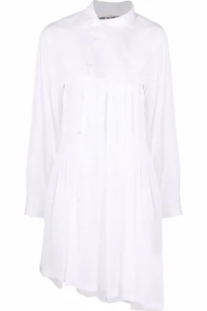 Comme des Garçons Asymmetric pleated shirt