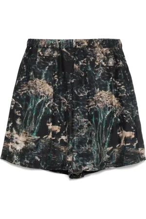 Taakk Graphic-printed shorts