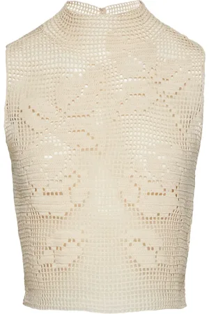 MAGDA BUTRYM Lace crochet tank top