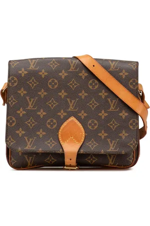 LOUIS VUITTON 1994 Monogram Cartouchiere GM crossbody bag