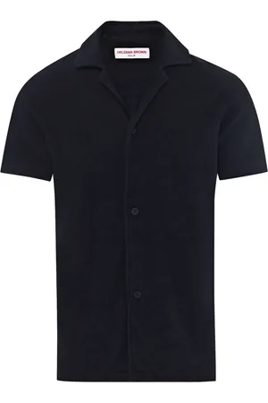 Orlebar Brown Howell cotton towelling shirt