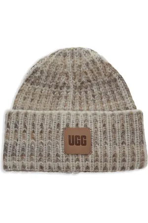 UGG Mélange-effect beanie hat