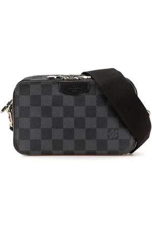 LOUIS VUITTON 2021-2025 Damier Graphite Alpha Wearable Wallet crossbody bag