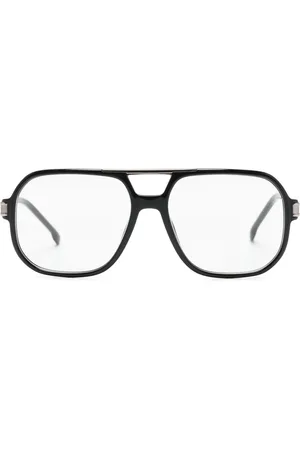 Carrera Logo plaque pilot-frame glasses