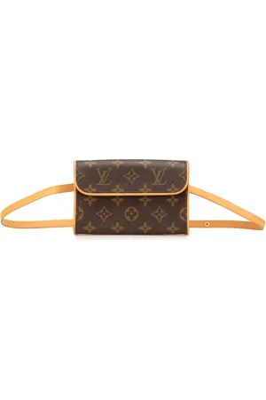 LOUIS VUITTON 2002 Monogram Pochette Florentine belt bag