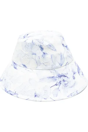 Maje Floral-print hat