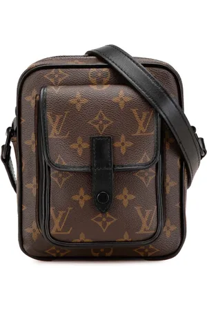 LOUIS VUITTON 2021-2025 Monogram Macassar Christopher Wearable crossbody bag