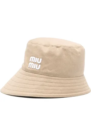 Miu Miu Drill cotton bucket hat