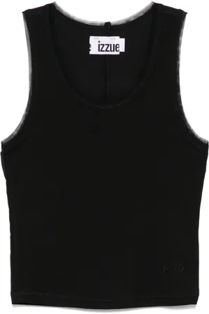 Izzue Embroidered tank top