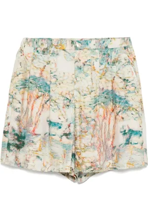 Taakk Graphic-printed shorts