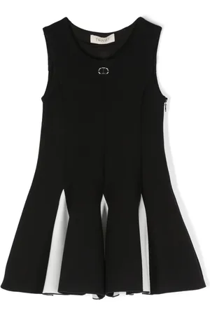 Twin-Set Logo plaque dress