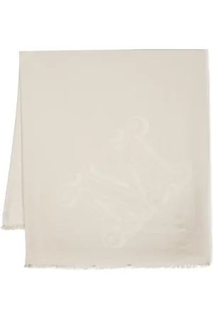Max Mara Monogram-jacquard scarf