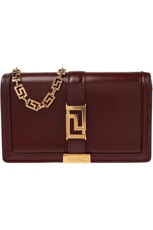 VERSACE Mini Greca Goddess clutch bag