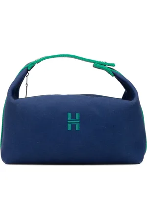 Hermès 2010-2024 Large Toile Bride A Brac vanity bag