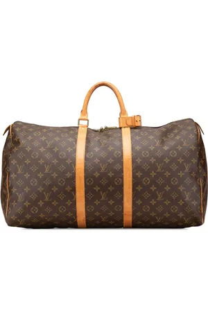 LOUIS VUITTON 2001 Monogram Keepall 55 travel bag