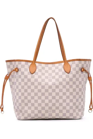 LOUIS VUITTON 2009 Damier Azur Neverfull MM tote bag