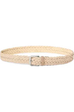 Brunello Cucinelli Braided two-tone belt
