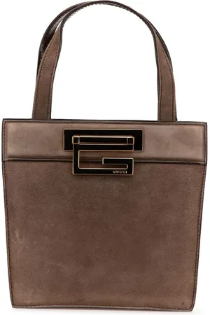 Gucci 20th Century G Suede handbag