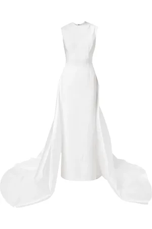 Solace Flor sleeveless train dress