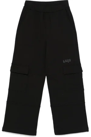 Liu Jo Jersey-texture cargo pants