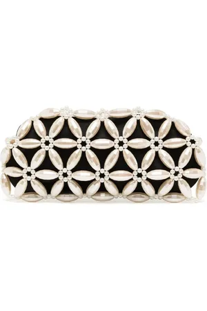 0711 Pearl clutch bag
