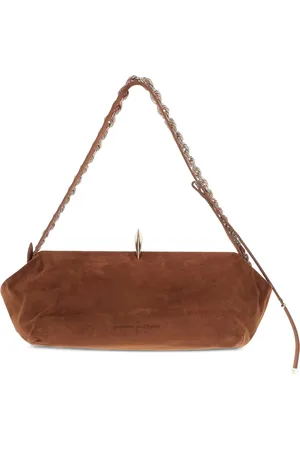 BENEDETTA BRUZZICHES Sophia suede shoulder bag