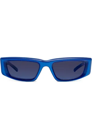Gentle Monster Silver Clouds BL3 rectangle-frame sunglasses