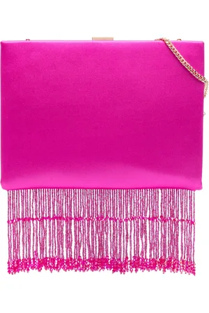 Pinko Fringed clutch bag