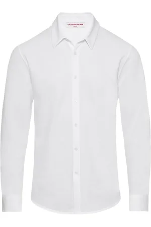 Orlebar Brown Giles piqué cotton shirt