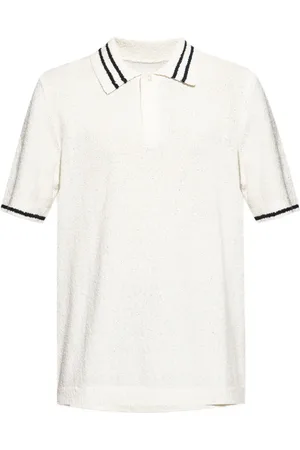 Samsøe Samsøe Stripes-trim polo shirt
