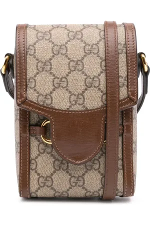 Gucci 2016-2024 Mini GG Supreme Horsebit 1955 crossbody bag