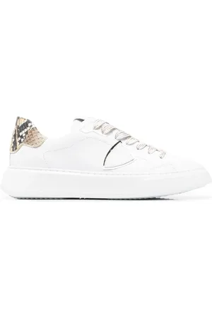 Philippe model Temple Veau Python low-top sneakers