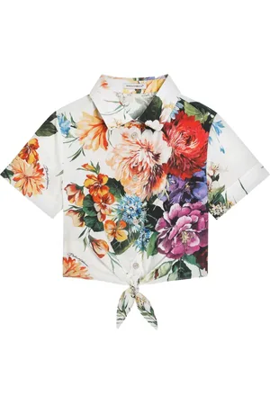 Dolce & Gabbana Floral-print cotton shirt
