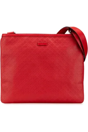 Gucci 2000-2015 Leather Diamante Hilary Lux crossbody bag