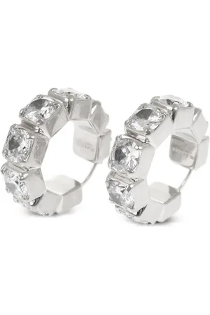 Jil Sander Crystal-embellished earrings