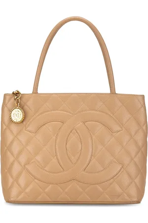 CHANEL 2002-2003 Caviar Medallion tote bag