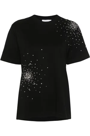 Des Phemmes Crystal-embellished T-shirt