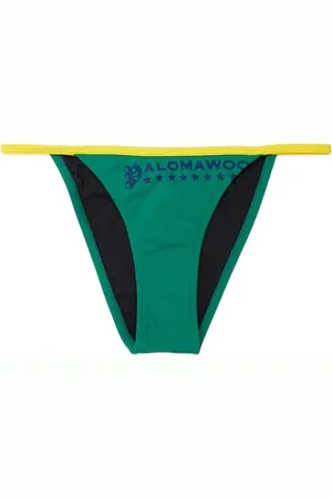 Paloma Wool Logo-print bikini bottoms