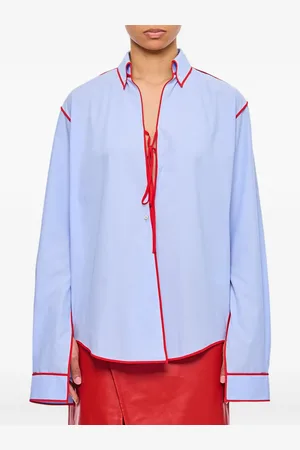 JEJIA Piped-trim shirt
